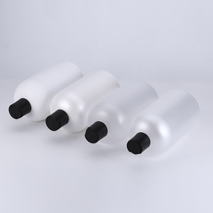 Frosted <b>Plastic</b> Bottle 500ml Screw Cap Cylinder Cosmetic <b>Packaging</b> Daily Chemical Use - Product Image 3