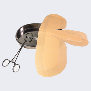 Balutan Busa Silikon Medis untuk Luka Tumit Sangat Menyerap Air, Tahan Air, Berpinggiran Busa, untuk Lansia - Product Image 3