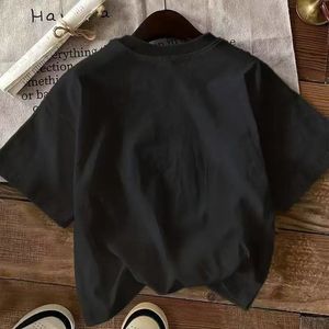 <span class=keywords><strong>T</strong></span>-shirts pour femmes en coton 100% avec impression HD personnalisée, non transparents, blancs, 210 grammes, manches courtes, mode américaine, <span class=keywords><strong>t</strong></span>-shirts pour femmes - Product Image 3