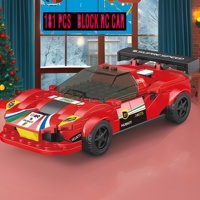KK 2025 2.4G DIY Building Block Jouet 181pcs Rc Car Kids Building Blocks Jouets pour Garçons et Filles Nouvelle Version