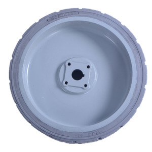 Nicht Markierende Vollgummireifen 15x5 für Scherenhebebühnen, Passend für Haulotte Compact 10 12 - Product Image 1