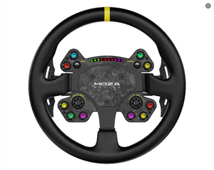 Ensemble simulateur de jeu de course Moza R9+RS V2+SRP Dual Pedal+Support de bureau R9 <span class=keywords><strong>V3</strong></span> Wheel Base avec volant Cs V2p - Product Image 2