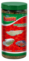 Nourriture pour poissons tropicaux de grande taille 1200 ml 350 g, bonus, pour arowana et gourami géant - Nourriture pour aquarium riche en protéines