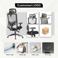 Chaise de bureau moderne de luxe en tissu, accoudoirs réglables, hauteur réglable, dossier ergonomique en maille, base pivotante en aluminium, inclinable, pour salle à manger