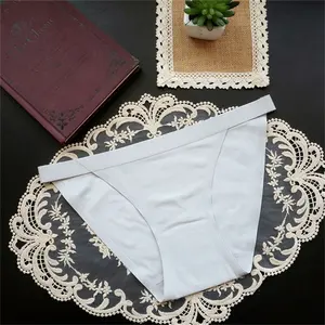 Cheapest Women Sexy Thong T-back Multicolored Young Ladies Thongs Women Underwear Cotton Panties Seamless Thong for Women Adults