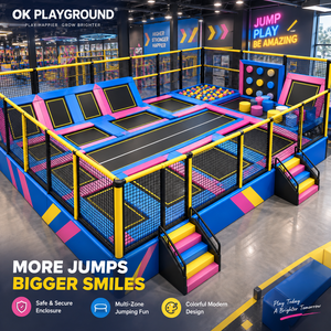<span class=keywords><strong>Trampoline</strong></span> de saut d'intérieur, Center de jeux de haute qualité - Product Image 1