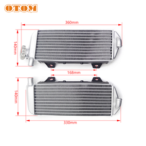 Système de refroidissement de moto tout-terrain OTOM 4 <span class=keywords><strong>Temps</strong></span> <span class=keywords><strong>250</strong></span> 350 450 500 EXCF SXF XCF Radiateur pour <span class=keywords><strong>KTM</strong></span> HUSQVARNA GASGAS 19-22 - Product Image 2
