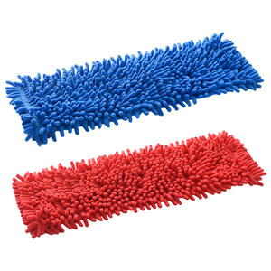 Microfiber <b>Flat</b> <b>Mop</b> Head Rectangular Absorbent Wet Dry Replacement For Home Cleaning - Product Image 1