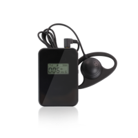 Système de guidage audio sans fil 2.4G Longue durée de vie de la batterie 999 canaux Port Type-C pour conférence de traduction