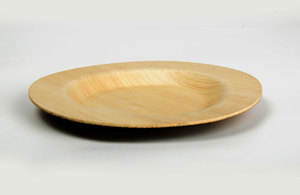 Plato Redondo de Hoja de Areca de 6 Pulgadas, Ecológico, Desechable, Biodegradable, Platos de Hoja de Palma para Fiestas, Bodas, Catering, Proveedor al por Mayor - Product Image 4