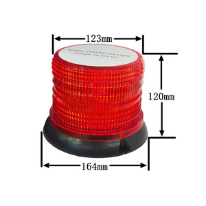 Baliza de advertencia intermitente Led estroboscópica económica Led lámpara giratoria indicación de tráfico de peligro rotación magnética <span class=keywords><strong>para</strong></span> patrulla de seguridad - Product Image 5