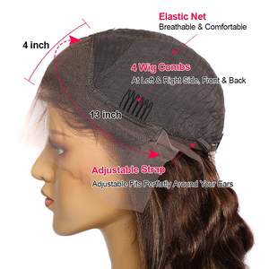 Ombre น้ำผึ้งสีบ<span class=keywords><strong>ลอน</strong></span><span class=keywords><strong>ด์</strong></span>สีน้ำตาล13X4 HD ลูกไม้ด้านหน้าวิกผมมนุษย์สำหรั<span class=keywords><strong>บ</strong></span>ผู้หญิงสีดำไฮไลท์บราซิลเวอร์จินตรงวิกผมโปร่งใส - Product Image 3