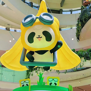 Оптовая продажа надувные животные надувные Мультяшные персонажи Аниме Кукла рекламный надувной медведь для украшения событий - Product Image 5