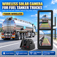 Kamera Magnetik WiFi Tenaga Surya Portabel 1080P Kamera Cadangan Smartphone dengan Penglihatan Malam untuk RV Trailer Truk