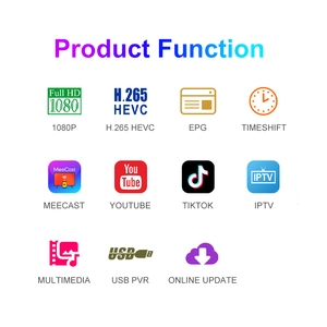 Récepteur <span class=keywords><strong>satellite</strong></span> DVB-S2/T2/C, décodeur combiné IP TV, DVB-S2, DVB-T2, Biss, Powervu, Free to air, décodeur H.265 HEVC, boîte TV numérique - Product Image 3