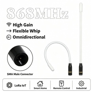 Antenne LoRa flexible 868 MHz avec connecteur SMA, faible VSWR, gain élevé 10 dBi, polarisation verticale omnidirectionnelle, extérieure, pour passerelle IoT - Product Image 2