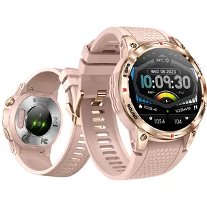 Gx18Pro модные умные часы с высоким разрешением amooled сенсорный дисплей цинковый сплав Чехол Ip68 водонепроницаемый функция вызова