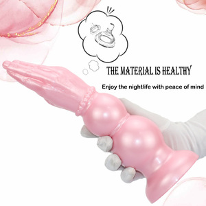Plug <span class=keywords><strong>anal</strong></span> perlé en silicone liquide extra-large, taille poing, sensation de toucher réel, pour masturbation masculine <span class=keywords><strong>gay</strong></span> - Product Image 2