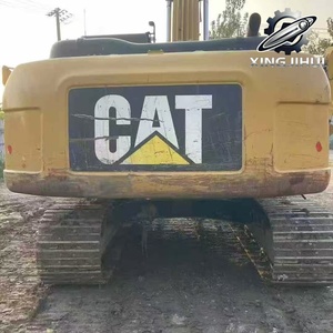 Excavatrice Caterpillar 320D2 de 20 tonnes, d'occasion, de marque japonaise, moteur CAT, excavatrice sur chenilles, d'occasion, de grande taille, provenant du Japon. - Product Image 4