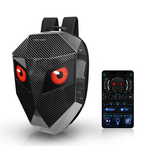 क्रेलैंडर की अगुवाई में नाइट बैग वाटरप्रूफ हार्ड शेल मोटरसाइकिल मोटरसाइकिल मोटरसाइकिल की सवारी बैकपैक डायट डिस्प्ले डेपैक आंखों के नेतृत्व वाले बैकपैक - Product Image 1