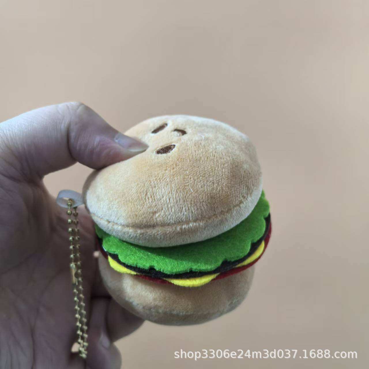 Pendentif Hamburger-comme indiqué sur la photo (emballage régulier)