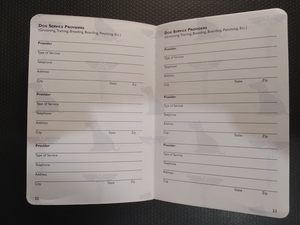 Hoja de identificación de mascotas con registro de salud y vacunación de perros y gatos, organizador de información de mascotas, pasaporte imprimible para mascotas - Product Image 5