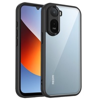 Funda para Xiaomi Redmi A7 Pro 4G / Poco C85x 5G Versión Global, Ultra Delgada, Marco de TPU Suave, Parte Trasera Rígida de PC Transparente