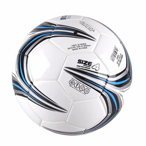 Nuovo Stile Pallone da <span class=keywords><strong>Calcio</strong></span> Blu Resistente, Cucito a Macchina - Product Image 3