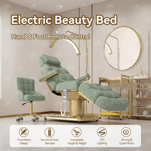 Camilla Reclinable Moderna Turri de 3 Motores con Ajuste de Altura/Respaldo/Piernas para Uso en Salón de Belleza y <span class=keywords><strong>Spa</strong></span> - Product Image 2