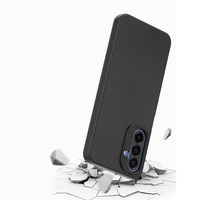 Nouvelle coque de téléphone en tissu texturé pour Samsung Galaxy A26 avec découpe pour caméra grand angle, coque en TPU avec doublure anti-traces de doigts