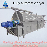 Séchoir industriel à tambour hélicoïdal avec pompe et moteur PLC pour le séchage des aliments, du ciment et de la poudre de fer