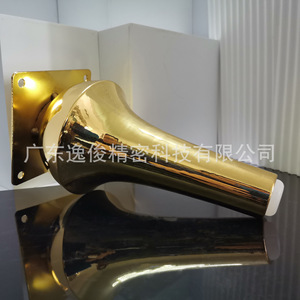 Patas de Muebles de Aleación de Zinc Dorado, Soporte Resistente para Sofá, Diseño Contemporáneo, Uso en Sala de Estar - Product Image 5