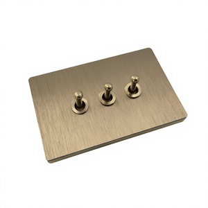 Copertura per Interruttore a Levetta in Alluminio Standard USA 118 Premium, Fornitura Diretta dalla Fabbrica, Placca per Presa a Muro per Progetti Residenziali e Alberghieri - Product Image 4