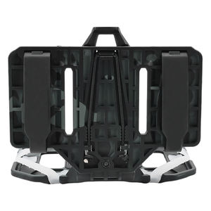 Support de téléphone portable pour gilet tactique, support de navigation pliable pour appareils intelligents, en matériau ABS, pour fixation sur plaque de gilet ou de plateforme de poitrine - Product Image 4