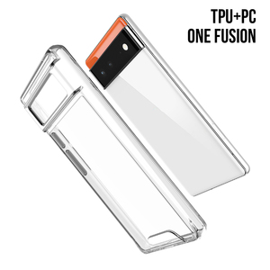 Coque de téléphone antichoc en TPU transparent anti-traces de doigts pour Google <span class=keywords><strong>Pixel</strong></span> 6 5 5XL 6A 7 7A 8 Pro 8A <span class=keywords><strong>Pixel</strong></span> <span class=keywords><strong>4A</strong></span> - Product Image 5