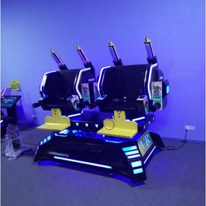 เครื่องเล่นเกมเสมือนจริง 9D แบบ 360 องศา สำหรับสวนสนุกในร่ม ทำจากโลหะและพลาสติก กำลังขายดี - Product Image 5