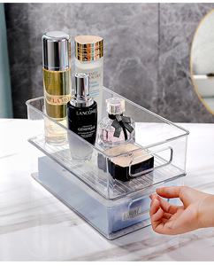 Caja de Joyería Rectangular Transparente de Plástico PET Moldeado por Inyección para Almacenamiento de Joyas, Estilo Clásico, Libre de BPA, Apilable - Product Image 4