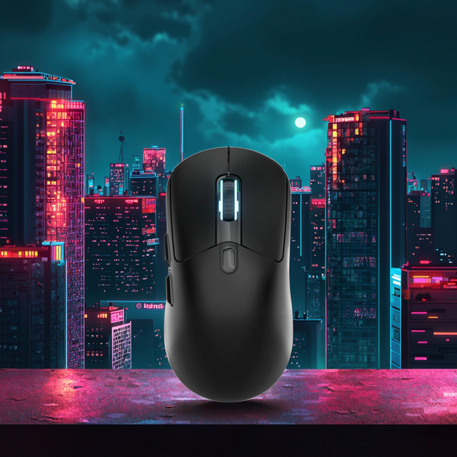 High-End Tri-Mode Wireless Gaming Mouse 2.4G Bluetooth USB Lightweight Esports Mice Programmable Rechargeable Custom Logo