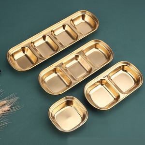 Plato de salsa de acero inoxidable, cuenco pequeño para inmersión, platos laterales, mantequilla, Sushi, plato de vinagre, platos de soja, platillo de cocina - Product Image 3