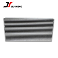 Échangeur de chaleur combiné huile-air-eau JSY, noyau de refroidisseur intermédiaire automobile et noyau de radiateur à barres et plaques
