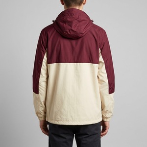 Veste de pluie en polyester et nylon pour hommes, imperméable, avec coutures thermosoudées, capuche, respirante, pour activités de plein air - Product Image 2