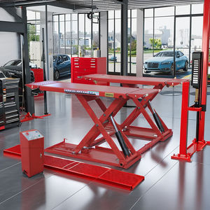 Equipo de neumáticos para automóviles de servicio pesado de dos cilindros, hidráulica tijera eléctrica portátil, elevador de coches, tijera, elevador de coches, elevación de coches - Product Image 6