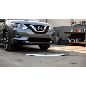 โครเมียมสแตนเลสสตีลกันชนหน้าเฟสเซียเฟรมสำหรับนิสสัน โร้ก เอ็กซ์เทรล 2014-2016 ติดตั้งง่ายด้วยกาวเทปสกรู P0830 - Product Image 1