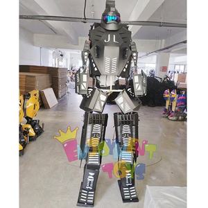 MOQ 1 pieza colores primarios salida de fábrica Robot disfraz adulto LED Robot disfraz rendimiento usable Robot luz eléctrica <span class=keywords><strong>hombre</strong></span> - Product Image 5