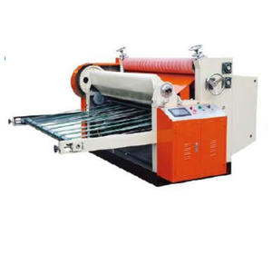 used corrugated Paper sheet delivery and side conveyer Automatic up stacking <b>machine</b> Computer sheet cutter splicer <b>machine</b> - Product Image 1