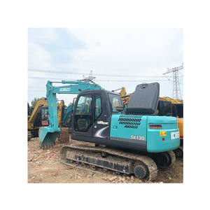 Excavadora Hidráulica Usada Original de Japón, Kobelco SK130 SK 130 de 13 Toneladas, Sk130-8 130-8, Lista para Trabajar - Product Image 1