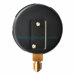 مقياس ضغط بهيكل فولاذي أسود 100 ميلي بار - Product Image 3