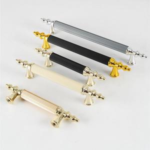 Poignées de porte modernes <span class=keywords><strong>Boss</strong></span> Bar, poignées de tiroir, poignées d'armoire, poignées de meubles de cuisine en alliage d'aluminium, poignées de meubles, OR 17cm - Product Image 6