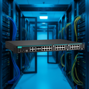 Conmutador Ethernet Moxa IKS-6728A-4GTXSFP-HV-T para Montaje en Rack, 24 Puertos Gigabit, Industrial, Empresarial, 48V, IEEE 802.3 - Product Image 3