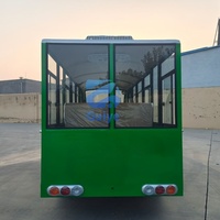 Mini-bus électrique touristique de 14 places pour le transport de passagers en ville, adapté aux connexions entre sites touristiques et zones communautaires